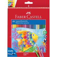 Набір 48 акварельних олівця Рибка Faber-Castell, 114448