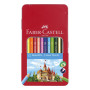 Набор 12 цветных карандашей Замок в пенале Faber-Castell, 115801