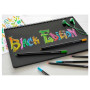 Набір 12 кольорових олівців Black Edition у пеналі, Faber-Castell