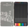 Набір 12 кольорових олівців Black Edition у пеналі, Faber-Castell
