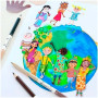 Набір 12 кольорових олівців Children і 3 у подарунок, Faber-Castell