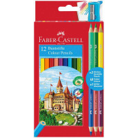 Набір 12 кольорових олівців Замок і подарунок Faber-Castell, 110312