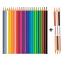Набір 24 кольорових олівців Children і 3 у подарунок, Faber-Castell