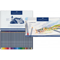 Набір акварельних олівців Faber-Castell Goldfaber Aqua 36 кольорів