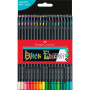 Набір 36 кольорових олівців Black Edition, Faber-Castell