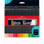 Набір 50 кольорових олівців Black Edition, Faber-Castell