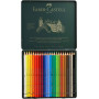 Набір акварельних олівців Faber-Castell 24 кольори металева коробка, 117524