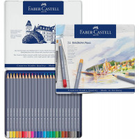 Набор акварельных карандашей Faber-Castell Goldfaber Aqua 24 цвета
