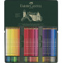  Набір кольорових олівців 60 кольорів POLYCHROMOS метал.коробка 110060 FABER-CASTELL