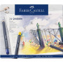 Набір кольорових олівців FABER-CASTELL 24 кольори Goldfaber металева коробка 114724