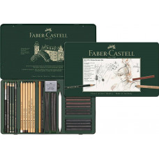 Набор Faber-Castell Pitt Monochrome 33 предмета, 112977