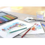 Набір акварельних олівців Faber-Castell 36 кольорів металева коробка 117536