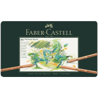 Набор пастельных карандашей PITT PASTELL 60 цветов метал.коробка 112160 FABER-CASTELL 