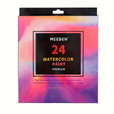 Набір акварельних фарб Meeden Premium 24х12 мл