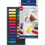 Пастель м'яка суха Faber-Castell 24 кольори, 35мм, Creative Studio