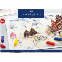 Пастель мягкая сухая Faber-Castell 72 цвета, 35мм, Creative Studio, 128272