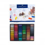Пастель м'яка суха Faber-Castell 72 кольори, 35мм, Creative Studio, 128272