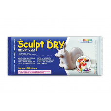 Маса для моделювання біла самозастигаюча 1кг ''Sculpt Dry'' MUNGYO
