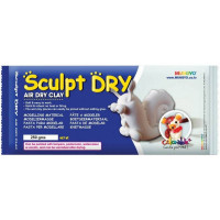 Маса для моделювання біла самозастигаюча 0,25кг ''Sculpt Dry'' MUNGYO