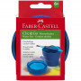 Стаканчик для води складний Faber-Castell Clic&Go синій 181510