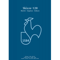 Альбом для рисования Hahnemuhle Skizze 120 А4 120г/м2, 50 листов