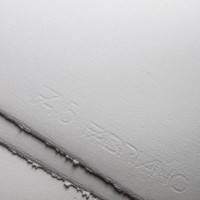 Папір акварельний і для офорту 50% бавовна Unica 50 * 70см, Bianco, 250 г/м², Fabriano