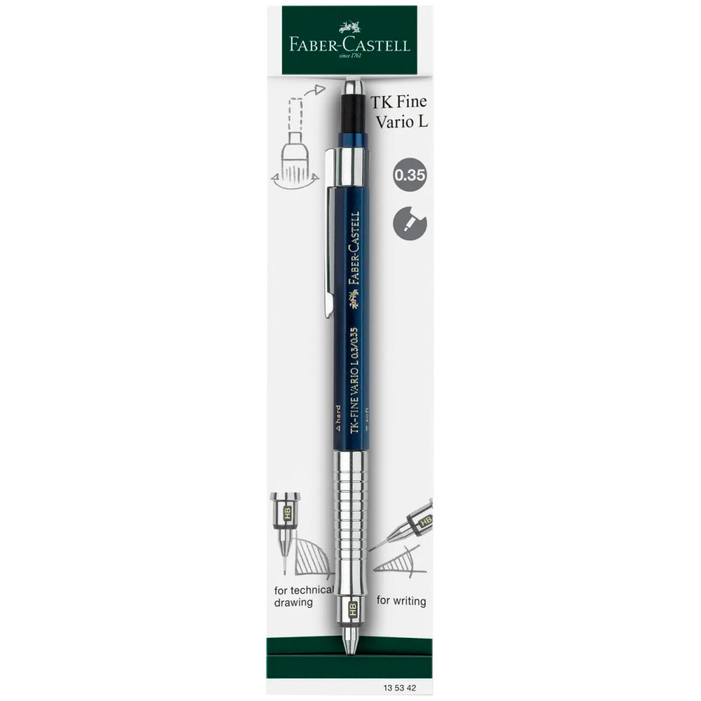 Карандаш механический Faber-Castell TK-FINE VARIO Indigo 0,3 мм
