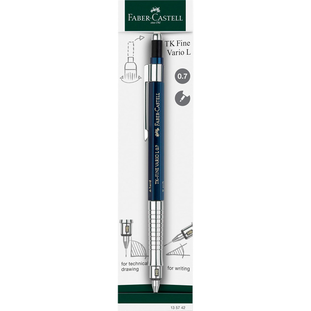 Карандаш механический Faber-Castell TK-FINE VARIO Indigo 0,7 мм
