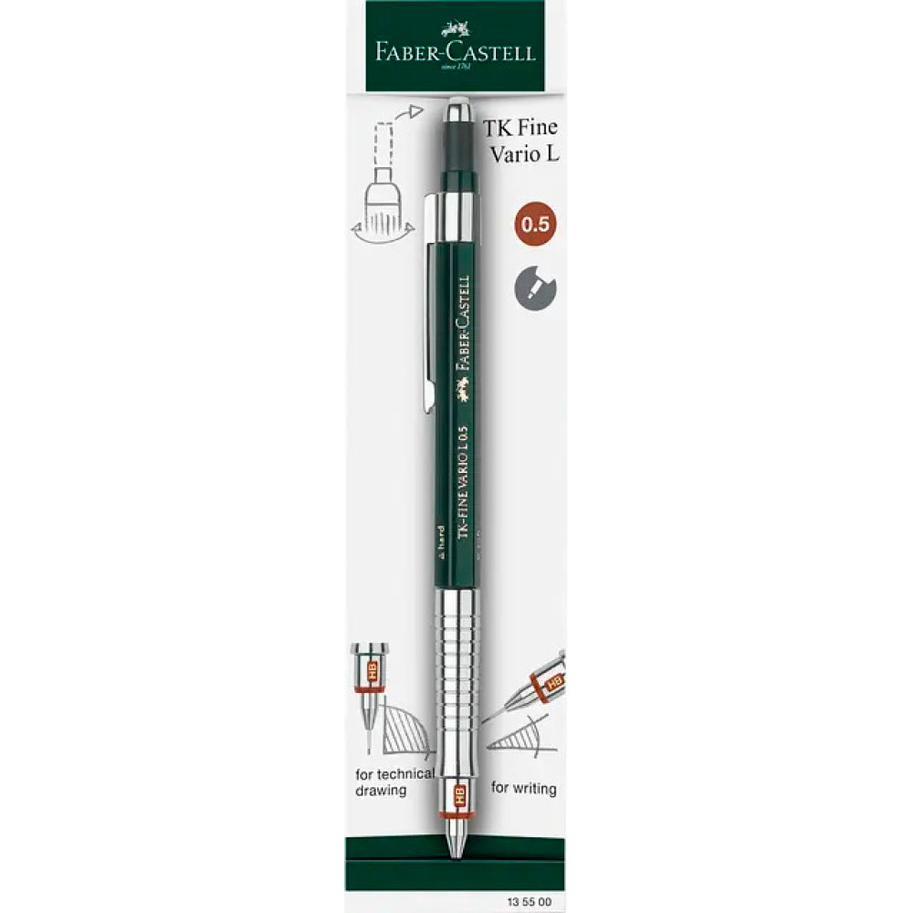 Карандаш механический Faber-Castell TK-FINE VARIO 0,5 мм