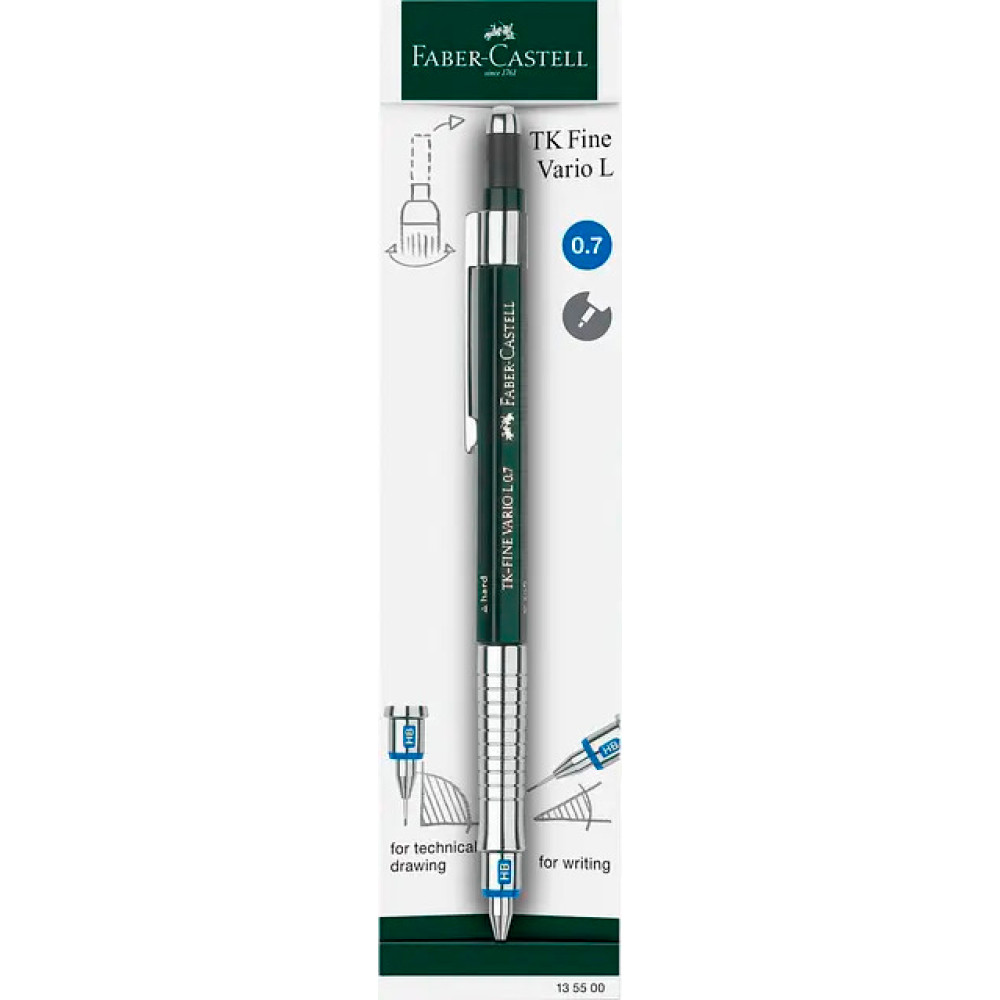 Карандаш механический Faber-Castell TK-FINE VARIO 0,7 мм