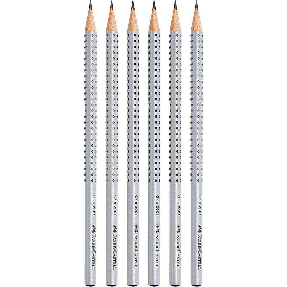 Олівець чорнографітний GRIP2001 тригранний Faber-Castell