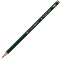 Карандаш чернографитный Faber-Castell 9000, 3H  