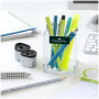 Карандаш B чернографитный Grip 2001 красный 517021, Faber-Castell