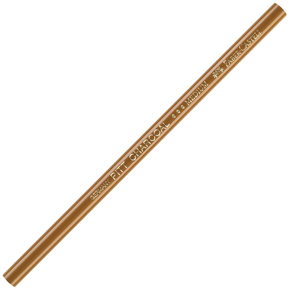 Олівець вугільний середній пресований Faber-Castell Pitt, 112995