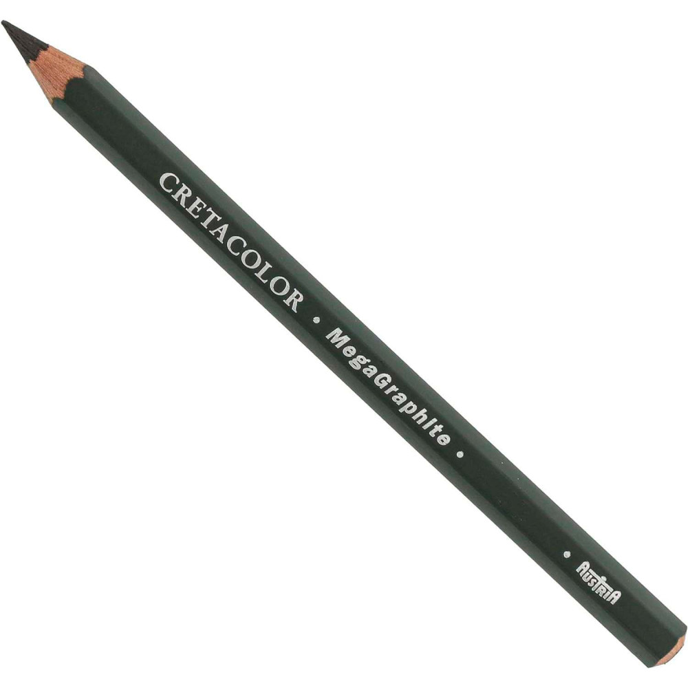 Олівець потовщений Mega Graphite 9B, Cretacolor