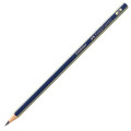 Олівець чорнографітний FABER-CASTELL GOLDFABER синьо-золотий, 5B