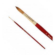 Пензель ORO ROSSO синтетика кругла серія 751 коротка ручка