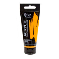 Фарба акрилова, Кадмій жовтий темний, 60мл, ROSA Gallery