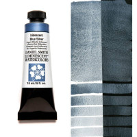 Краска акварельная Daniel Smith 15 мл Iridescent Blue Silver, Ser. 1