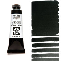 Краска акварельная Daniel Smith 15 мл Lamp Black, Ser. 1 