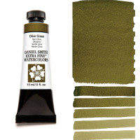 Краска акварельная Daniel Smith 15 мл Olive Green, Ser. 1  