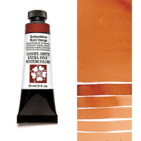 Фарба акварельна Daniel Smith 15 мл Quinacridone Burnt Orange, Ser. 2 