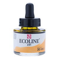 Краска акварельная жидкая Ecoline (231), Охра золотистая, 30 мл, Royal Talens