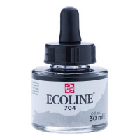 Фарба акварельна рідка Ecoline (704), Сіра, 30 мл, Royal Talens