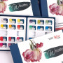 Набір акварелі Botanical 24 кювети, Rosa Gallery