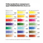 Набір акварельних фарб Мonopigmented ROSA Gallery 21колір металевий пенал