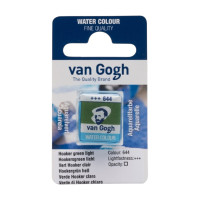 Краска акварельная Van Gogh (644), Хукера зеленая светлая, кювета, Royal Talens