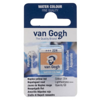 Краска акварельная Van Gogh (224), Неаполитанский желто-красный, кювета, Royal Talens