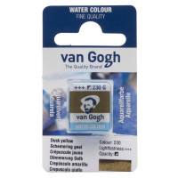 Фарба акварельна Van Gogh (230), Жовтий сутінковий, кювета, Royal Talens