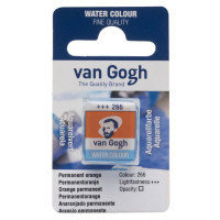 Фарба акварельна Van Gogh (266), Перм. оранжевий, кювета, Royal Talens